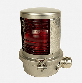 Сигнально-отличительный фонарь СОФ-901-03 бортовой красный, 25,2 вольт